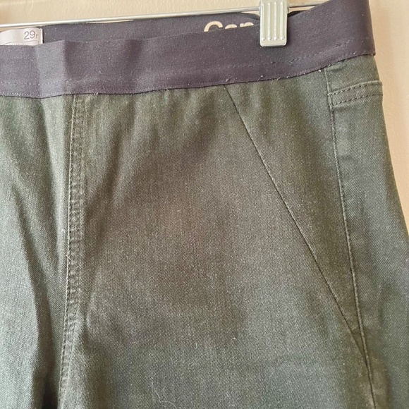 Gap 1969 Pull On Jeggings Jeans Pants Green Stretch Skinny Resolution, Size 29 - Picture 6 of 9